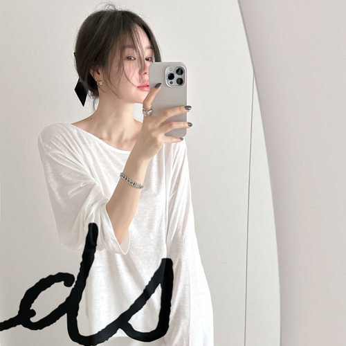 Wind linen tee