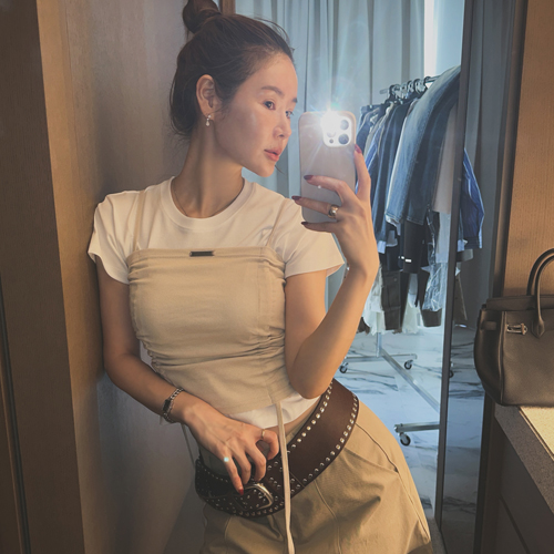 Curd crop tee
