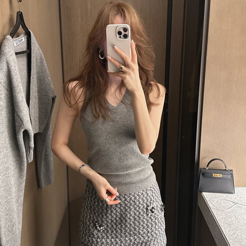 Delicat knit sleeveless