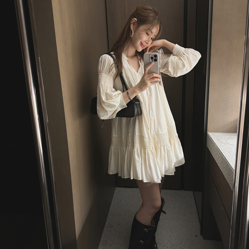 Evening smoke dress
