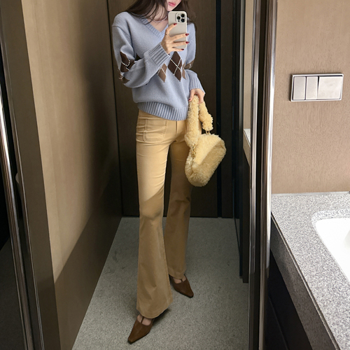 Cover corduroy pants