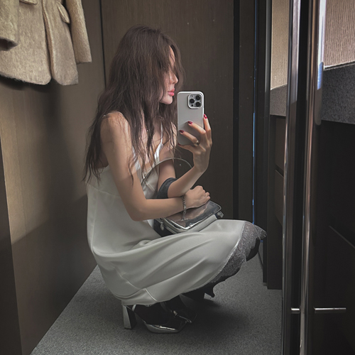 Dressy slip dress