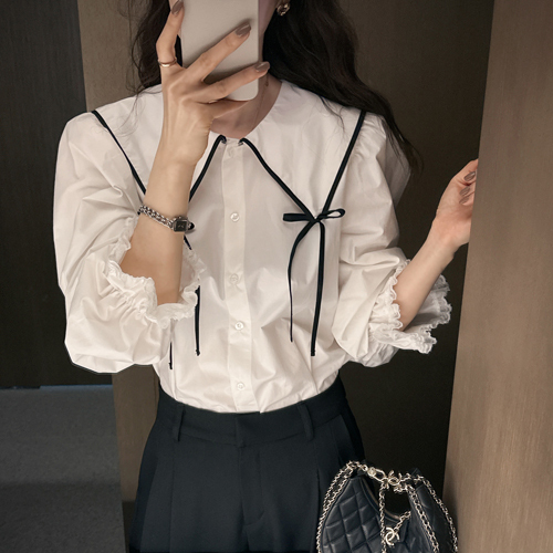 Ready ribbon blouse
