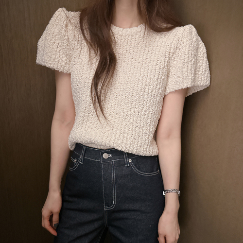 Salty short-sleeved knit
