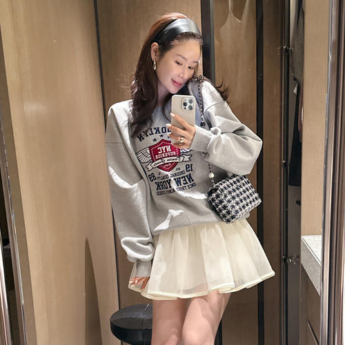 Bagel mesh sha skirt