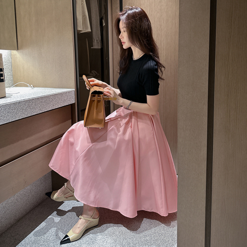 Luzi flare line skirt
