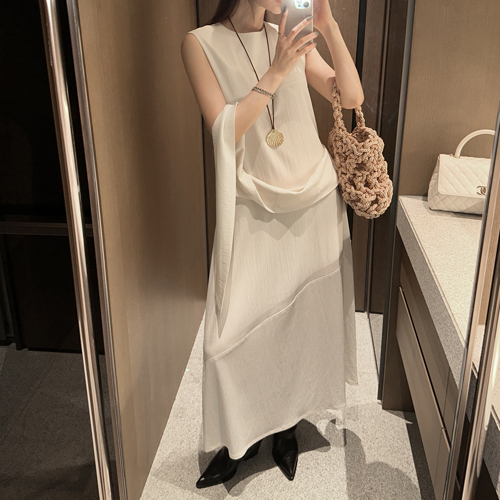 Dragon strap long dress
