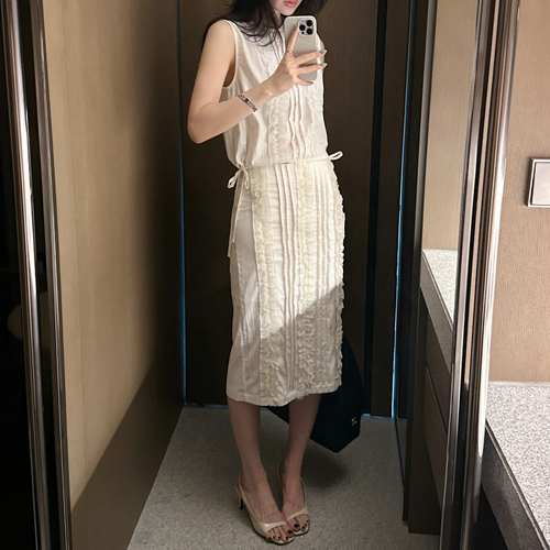 Beach lace skirt