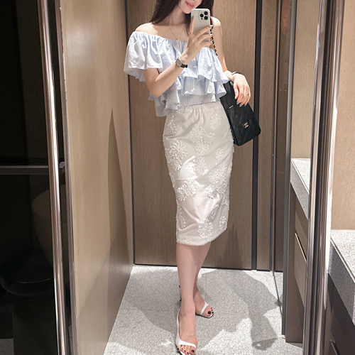 Road flower skirt