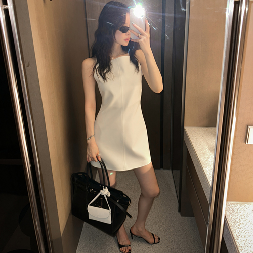 Ultra slim mini dress
