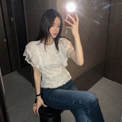 Clair floral blouse