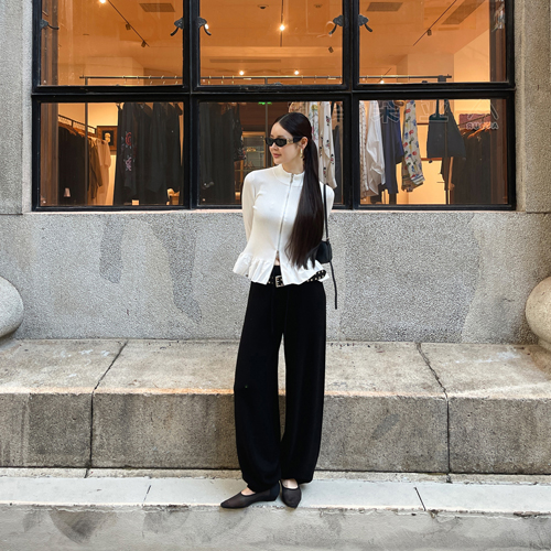 Moke knit jogger pants