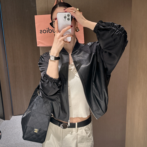 Harry satin blouson