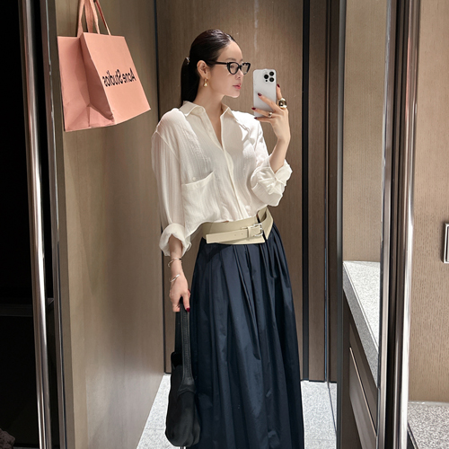 Margaret crop blouse