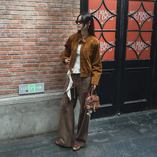 Milan wide washing pants