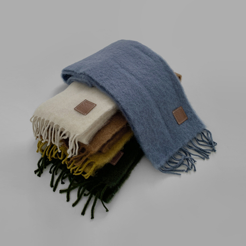 Rug mohair muffler