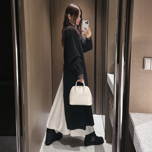 Tail lining gimo satin skirt (gimo)