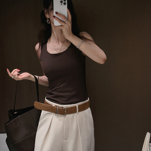 Inner duck down cap sleeveless