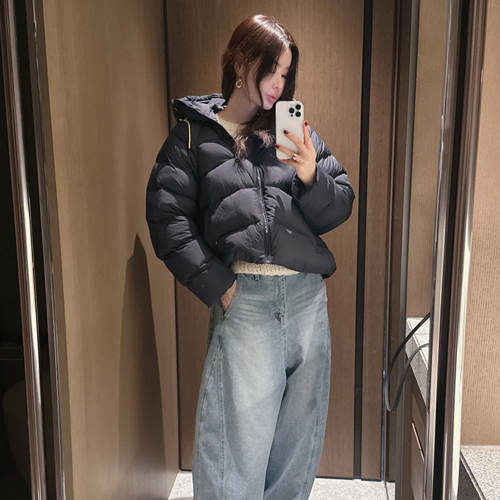 Kate zipper duck down padding