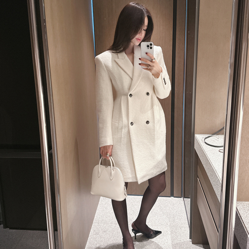 Zenia wool double coat (wool100%)