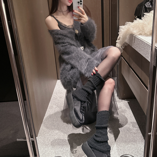 Rowan flower wool cardigan