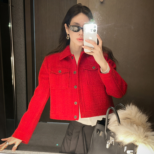 Verte wool tweed jacket