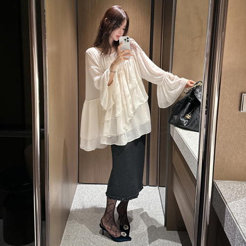 Freely shirring dress