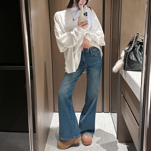 Ragic gimo boots-cut denim