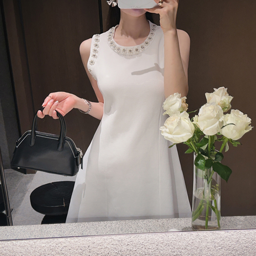 Coco flower beads dress