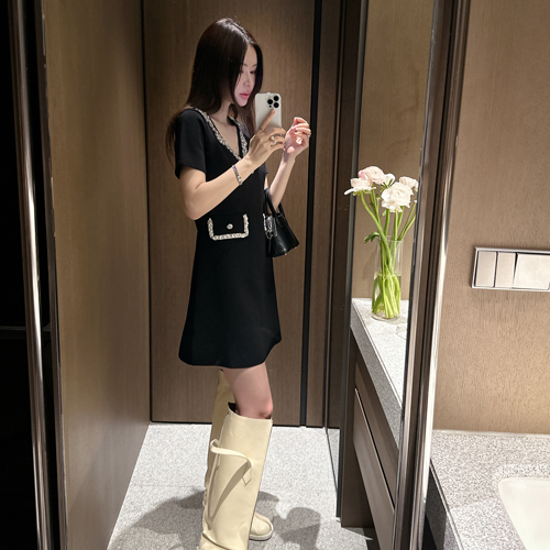 Ryle jewelry mini dress