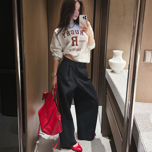 Stance pin-tuck pants