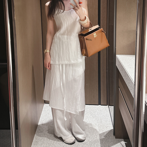 Lucy linen skirt pants