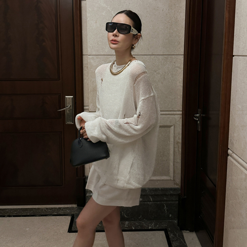 Anti damage linen knit