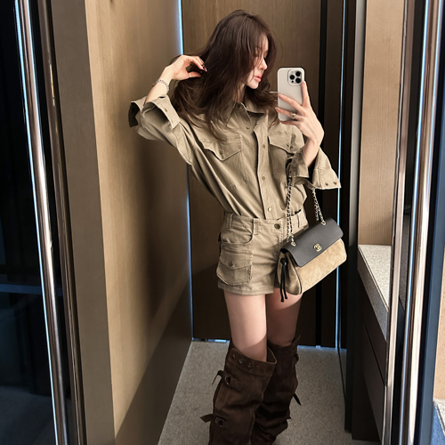 Lay pigment western shirt