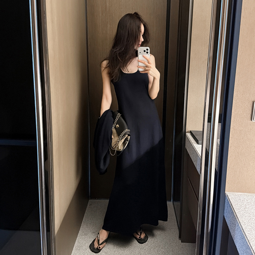 Sole round long dress